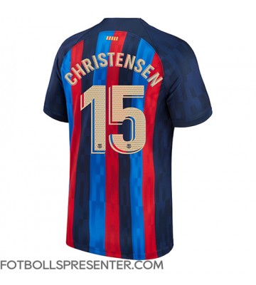 Barcelona Andreas Christensen #15 Hemma Matchtröja 2022-23 Kortärmad